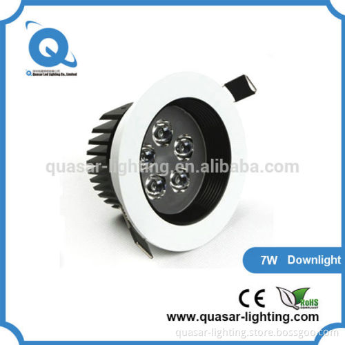 240v 7w smd led downlight dimmable 12w led recessed downlight
